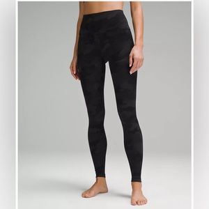 Lululemon Align size 10 deep gray camouflage